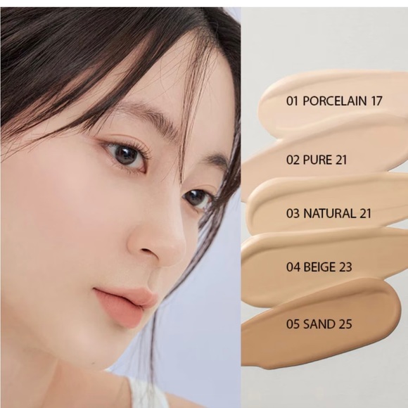 Rom&nd NU ZERO premium compact perfect coverage makeup 💋 03 Natural - Picture 1 of 15
